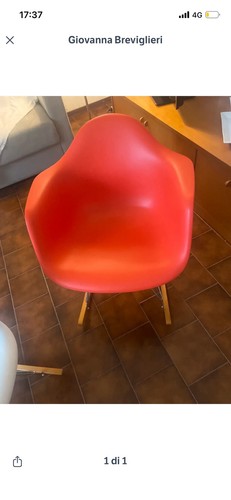 Poltroncina rar eames vitra - poltroncina,