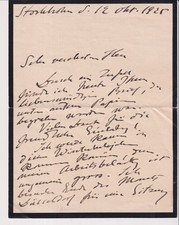 Lettera manoscritta 2 pagine