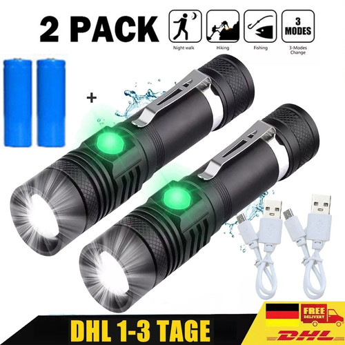 Torcia led ricaricabile - pz,
