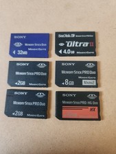 Memory Stick DUO PRO Lotto di