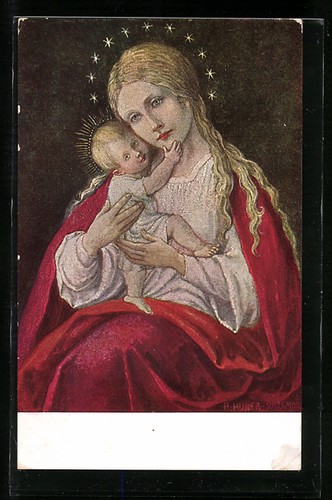 Cartolina artista hans - cartolina, d'artista
