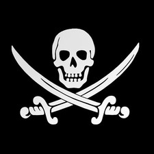 Sticker CALICO JACK PIRATA