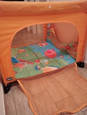box bambini Chicco arancione 90x90cm sfoderabile per il lavaggio 