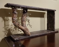 mensola in legno artigianale 