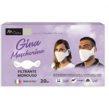 MASCHERINE  MONOUSO N° 200  GINA TNT  10  confezioni da 20   PER ESTETICA  