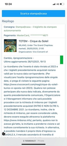 Biglietti cirque soleil - biglietti, du