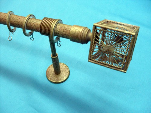 Bastone tenda ferro oro - bastone,