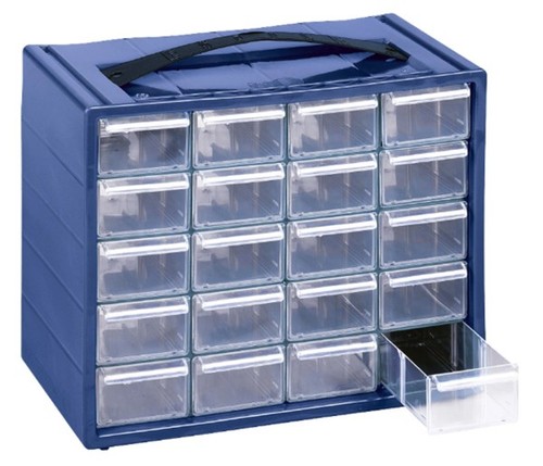 Cassettiera monoblocco porta
