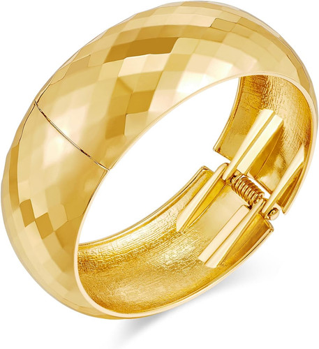 Bracciale rigido placcato - placcato, oro