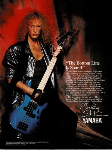 Yamaha bass guitars - bass, billy
