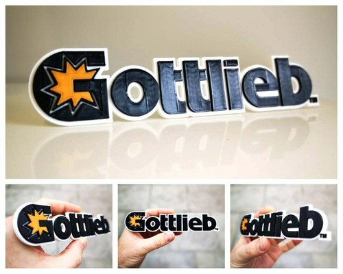 Logo gottlieb espositore - logo, 3d