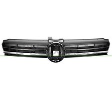 Griglia Radiatore Nera Con Modanatura Cromata Per Volkswagen Golf 7.5 2016-2020