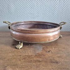 Antico vassoio portafiori in