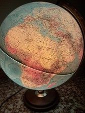 Mappamondo Luminoso Michelin Vintage