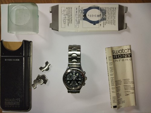 Swatch irony crono - swatch,