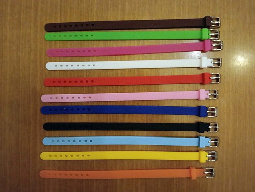 Set braccialetti silicone - 11,