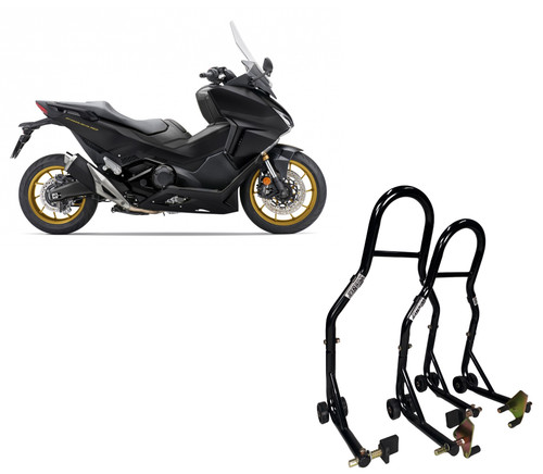 Coppia cavalletti alza moto - coppia,
