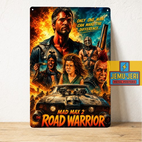 Poster metallo film - in, mad