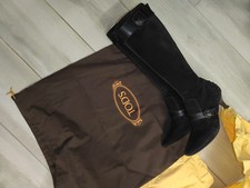 Tod's Tods stivali 35 donna camoscio scarpe