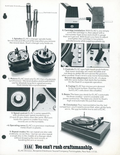 C1973 elac miracord 50h - elac,