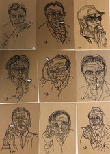  9 Disegni a  pennarello  su