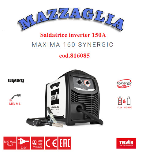 Telwin maxima 160 synergic - telwin,