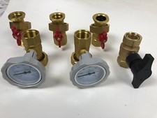 Valvola A Sfera Con / Senza Termometro 1" IG X 1 1/2" ÜWM Con / Senza Freno