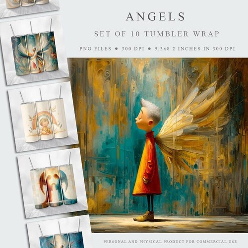 Angels set tumbler 20oz - of,