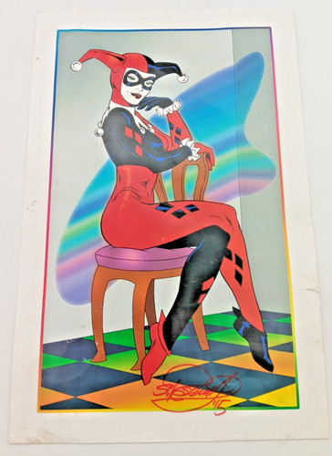 Firmato harley quinn poster - quinn,