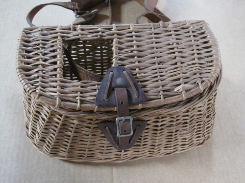 Cestino vintage pelle di - in,