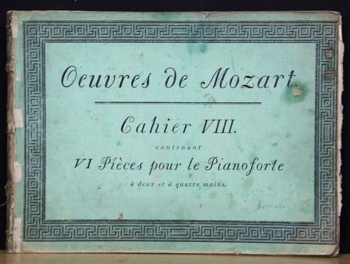 Mozart pièces pour le - pièces,