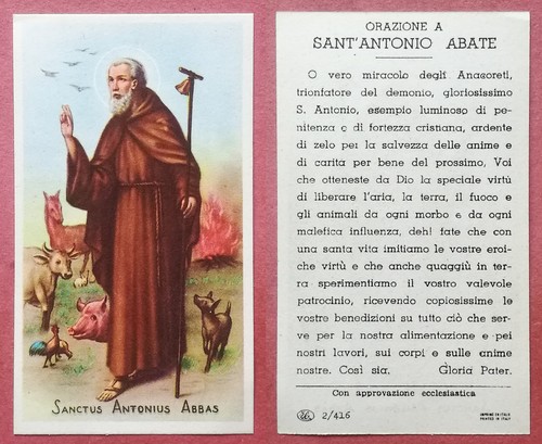 Santino holy card - holy,