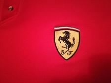 Polo uomo vintage Scuderia FERRARI original L, Leclerc Hamilton Schumacher F1