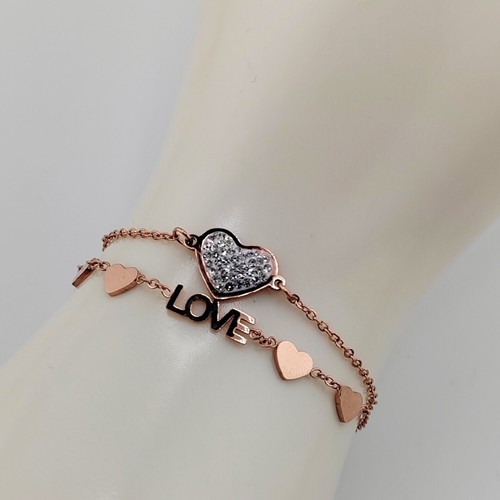 Bracciale donna acciaio - , ramato