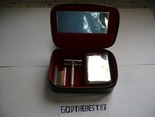 SET DA BARBA DA VIAGGIO ANNI 50 OTTIME CONDIZIONI COME FOTO, VINTAGE.