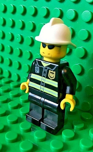 Lego city fire minifigure - city,