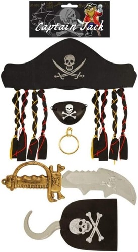 Set costume pirata pezzi - costume,