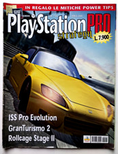 Rivista Play Station Pro Strategy Spillata Aprile 2000 Iss Pro Evolution