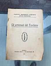 Gli avversari del Fascismo -