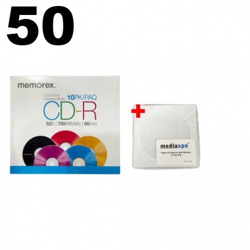 Memorex cool colors - 50,