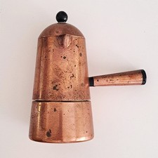 caffettiera vintage ● LAVAZZA CARMENCITA ● anni '70 in rame 4 tazze