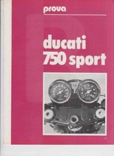advertising Pubblicità TEST DUCATI SPORT 750 72-MAXIMOTO MOTOITALIANE MOTOSPORT