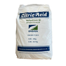 Benessence - Acido citrico anidro - 25 kg