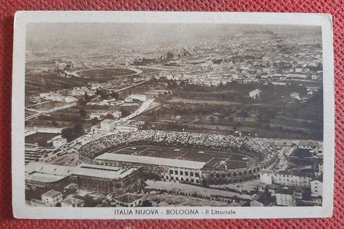 Bologna cartolina stadio - bologna,