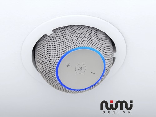 Supporto soffitto echo dot - supporto,