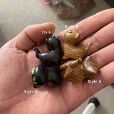 Scultura di Legno Gattino