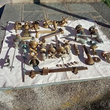 Rubinetteria Ponsi Viareggio in ottone massiccio naturale per bagno e cucina 