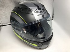 Casco integrale OGK KABUTO KAMUI-3 piatto nero giallo XS-L