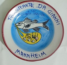 I155142 Piatto del buon ricordo - Ristorante Da Gianni - Mannheim 1991