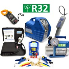 Kit attrezzatura patentino frigorista strumentazione R32 - recuperatore 3/4 Hp